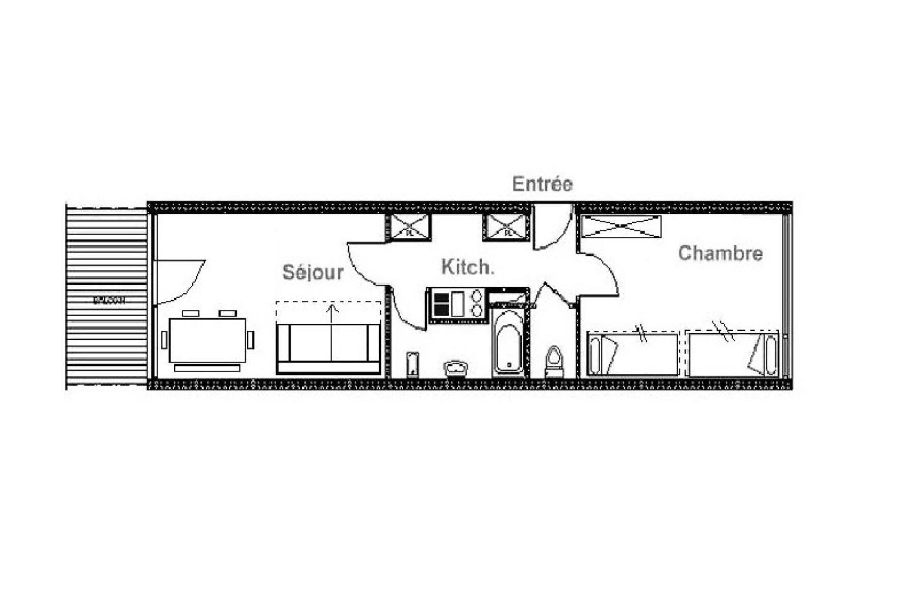 Residence Burons - Appartement Lumineux - Proche Des Remontees Mecaniques - Balcon Mae-0864 سان-مارتن-دي-بيفيل المظهر الخارجي الصورة